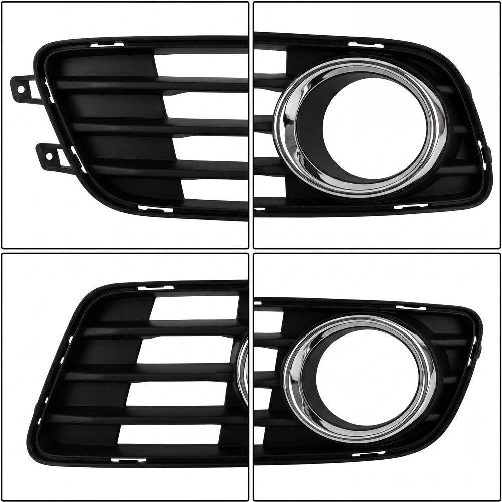 ABS Plastic Fog Light Grille Cover for Audi A4L B8 (2009–2012)