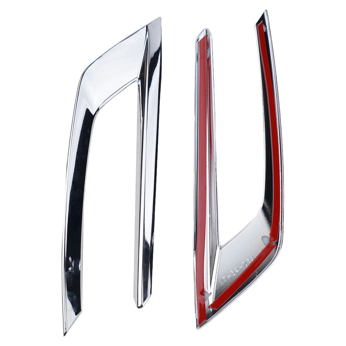 Luxury Chrome Front Fog Light Lamp Cover Trim for Volvo XC60 (2018–2023)