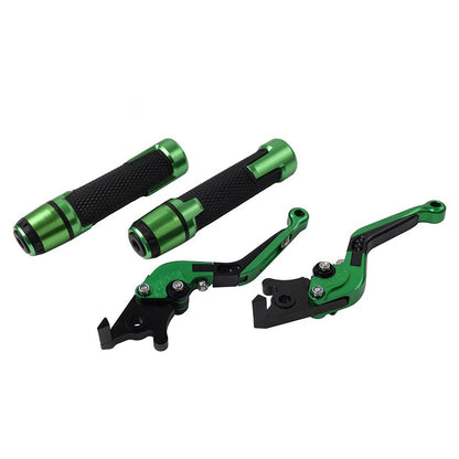 Folding Extendable Brake Clutch Lever Grip Set for Kawasaki R (2017–2020)