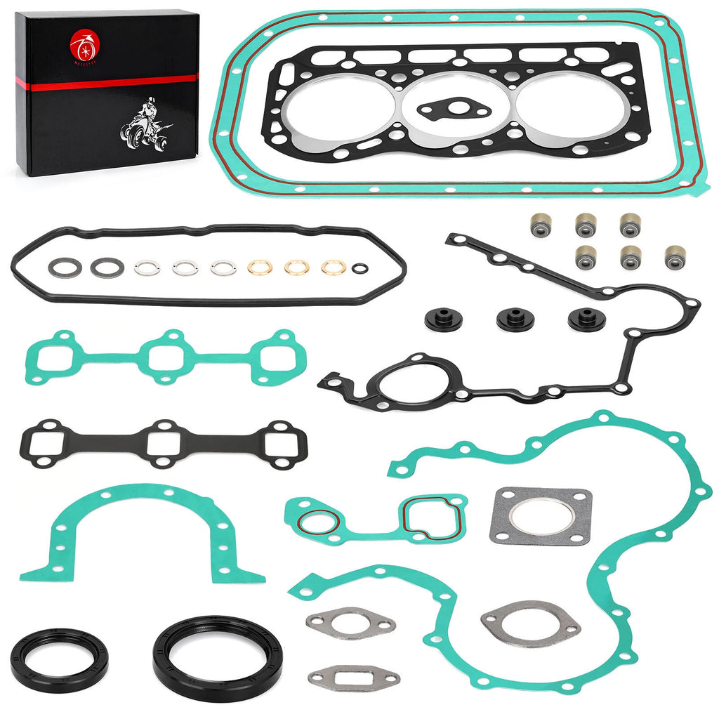 Engine Top End Gasket Rebuild Kit for Kawasaki Mule 2510 3010 4010 (1998–2009)