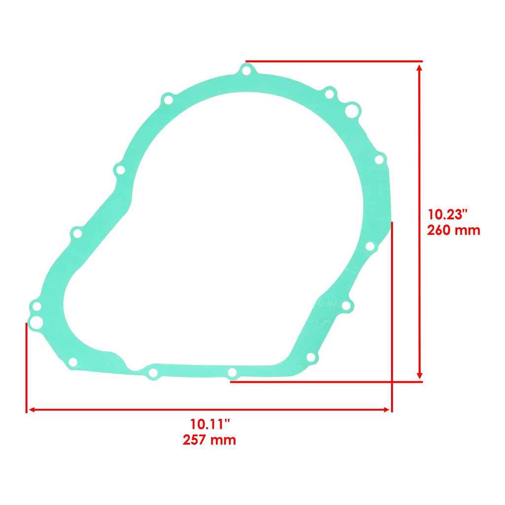 Clutch Cover Gasket Replacement for Suzuki GSX-R750 2006–2011
