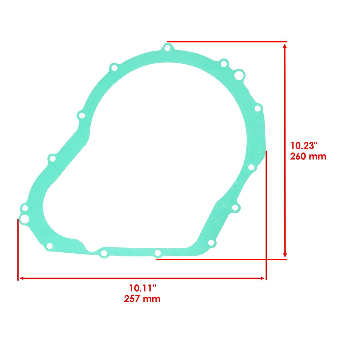 Clutch Cover Gasket Replacement for Suzuki GSX-R750 2006–2011