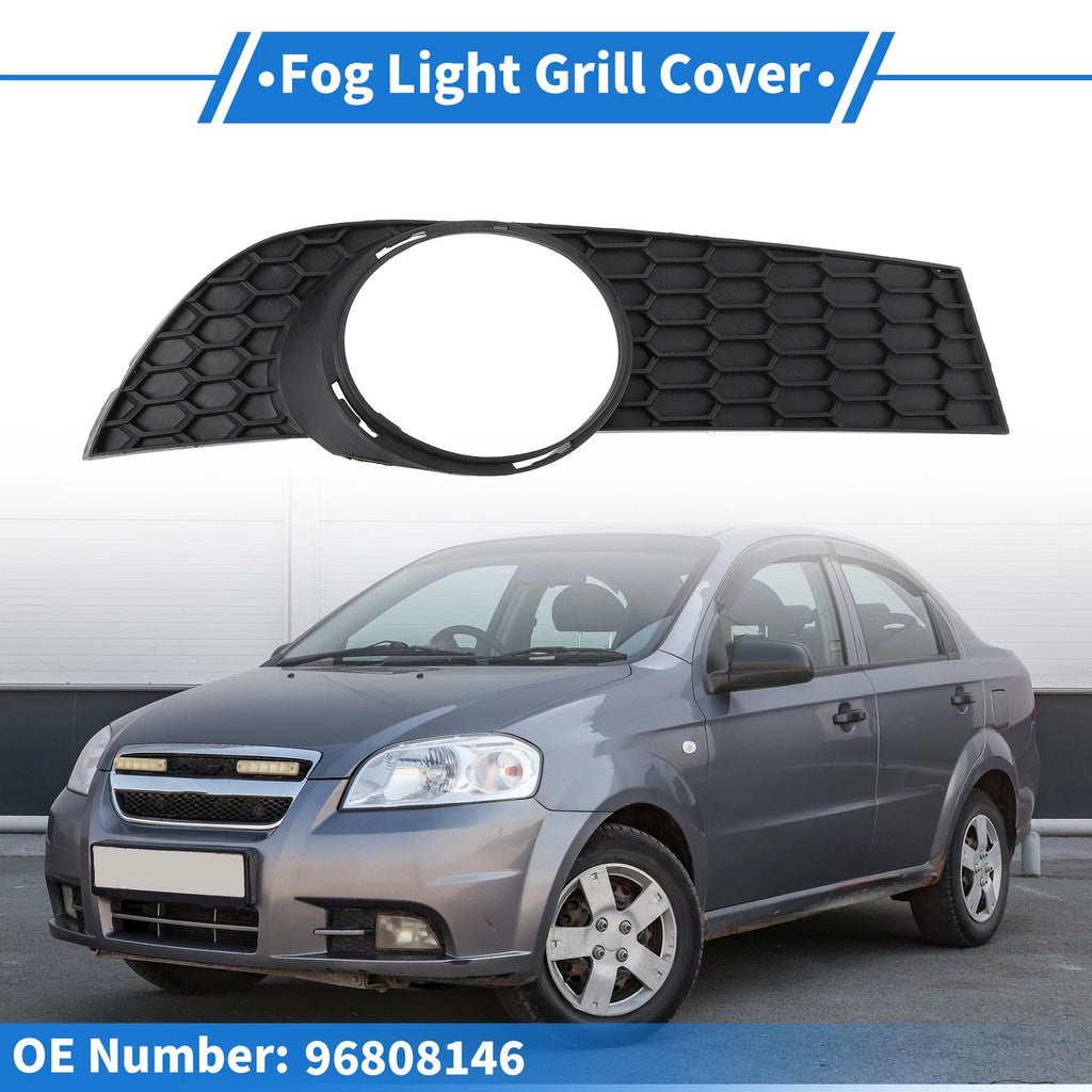 Front Right Fog Light Grill Replacement for Chevrolet Aveo (2009–2011)