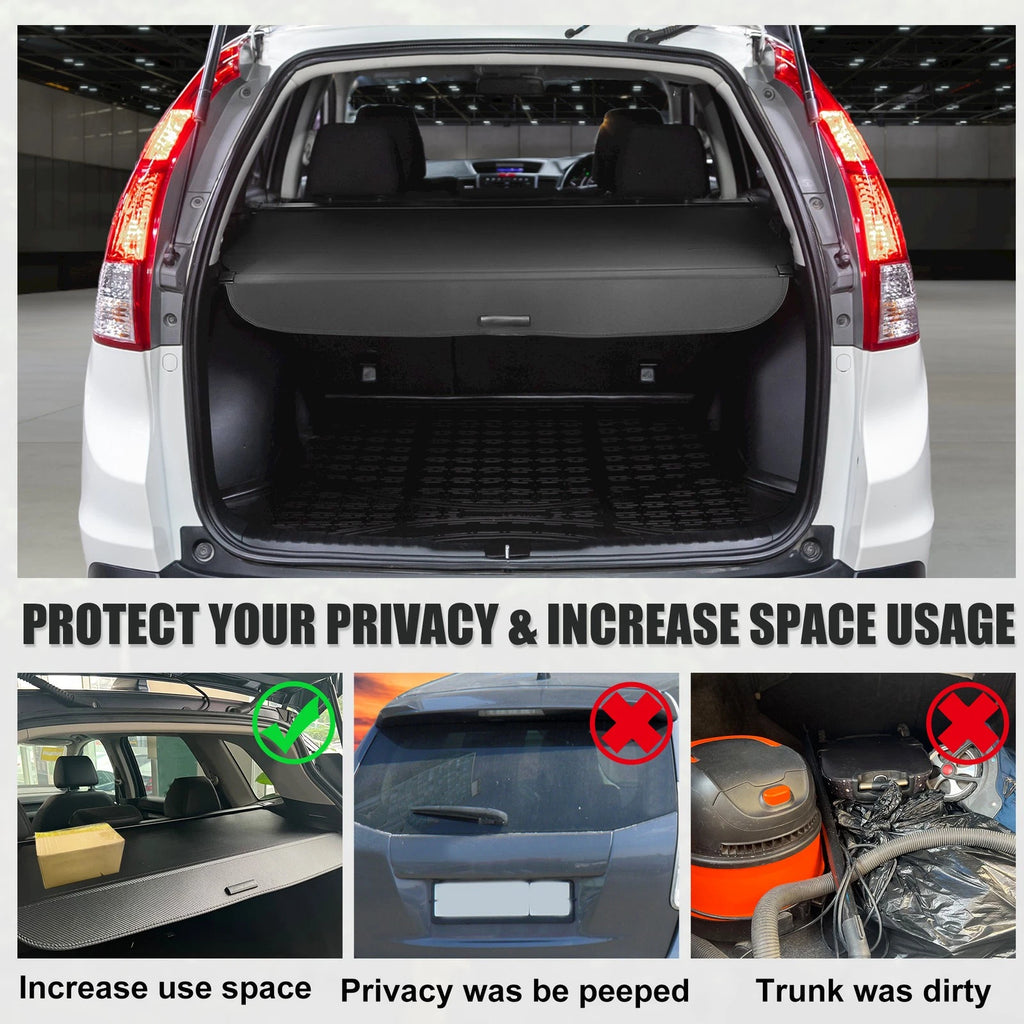 Retractable Cargo Cover for Honda CR-V (2012–2016) Trunk Shielding Shade