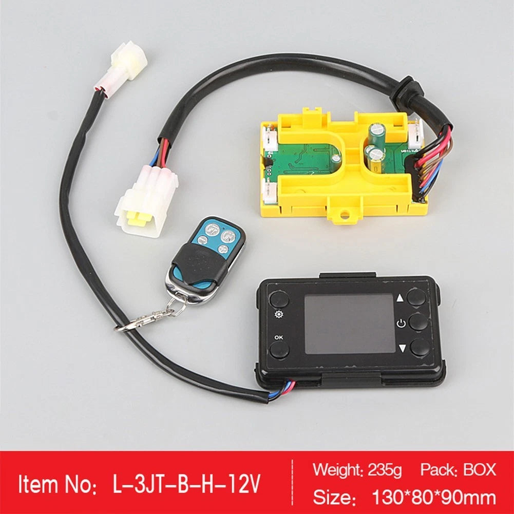 Parking Heater LCD Switch for 5KW Diesel Units with Remote Functionality