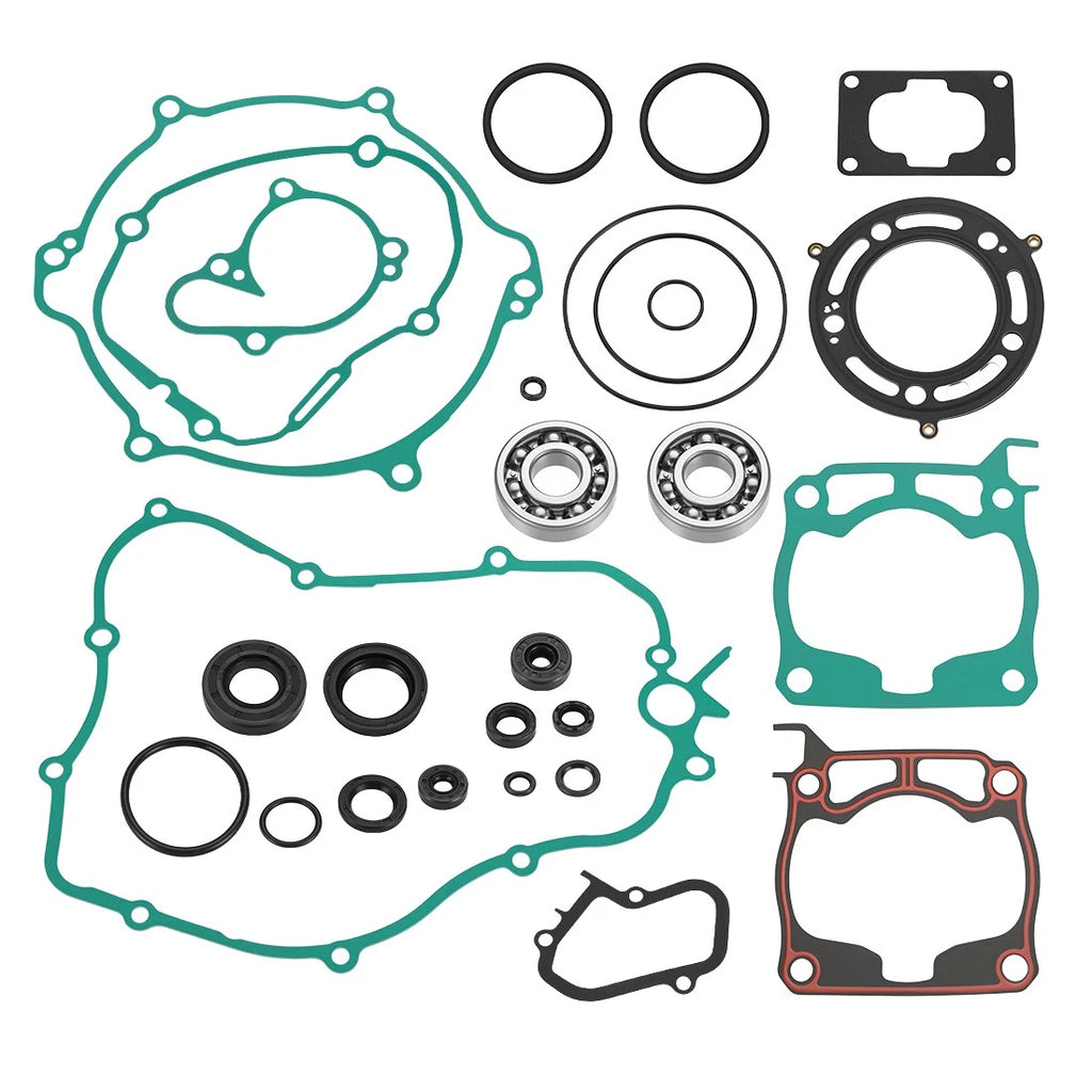 Complete Engine Gasket Kit Set w/ Oil Seals for Yamaha YZ125 (2005–2021)