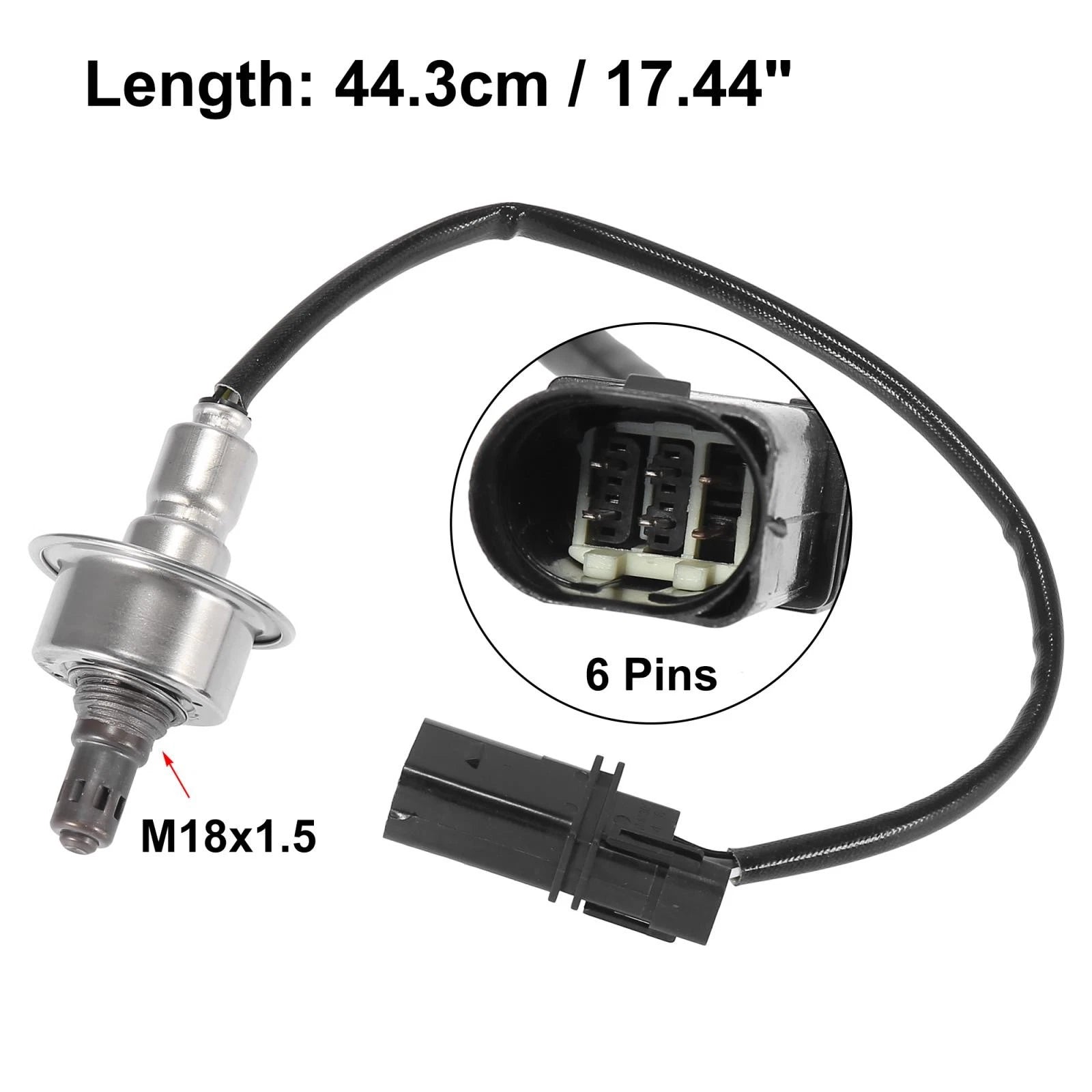 Air Fuel Ratio Oxygen Sensor Front Replacement for Hyundai Sonata Santa Fe (2011–2014)