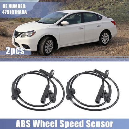 ABS Wheel Speed Sensor Set of 2 for Nissan (479101HA0A)