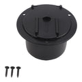 Round Hatch Cover for RV Cable Compartment (Trailers, Yachts, Campervans)