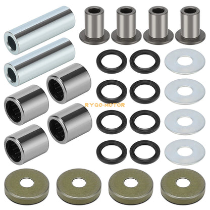Set of 2 Front Upper & Lower A-Arm Bushing Seal Kits for Arctic Cat ATV 400 DVX (2004–2008)