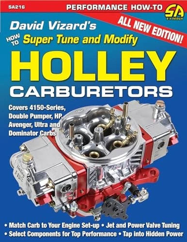 Holley Carburetor Super Tune & Modify Guide by David Vizard