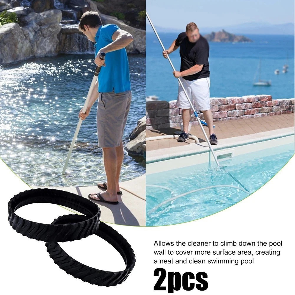 2X Rubber Tire for Zodiac MX8 MX6 Pool Cleaner