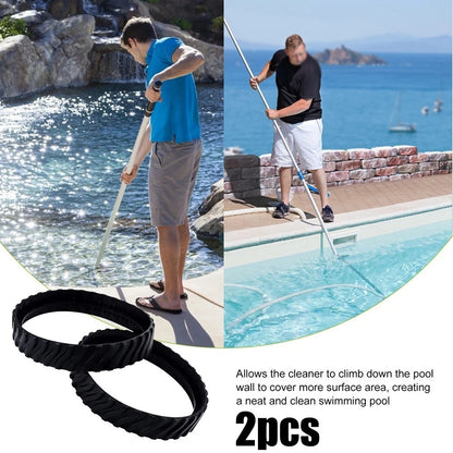 2X Rubber Tire for Zodiac MX8 MX6 Pool Cleaner