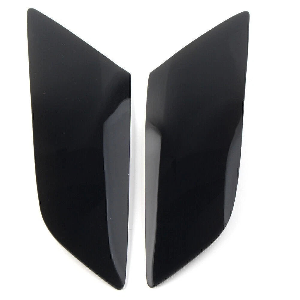 Black Front Headlight Lens Cover Protector for Honda CBR600RR (2007–2012)