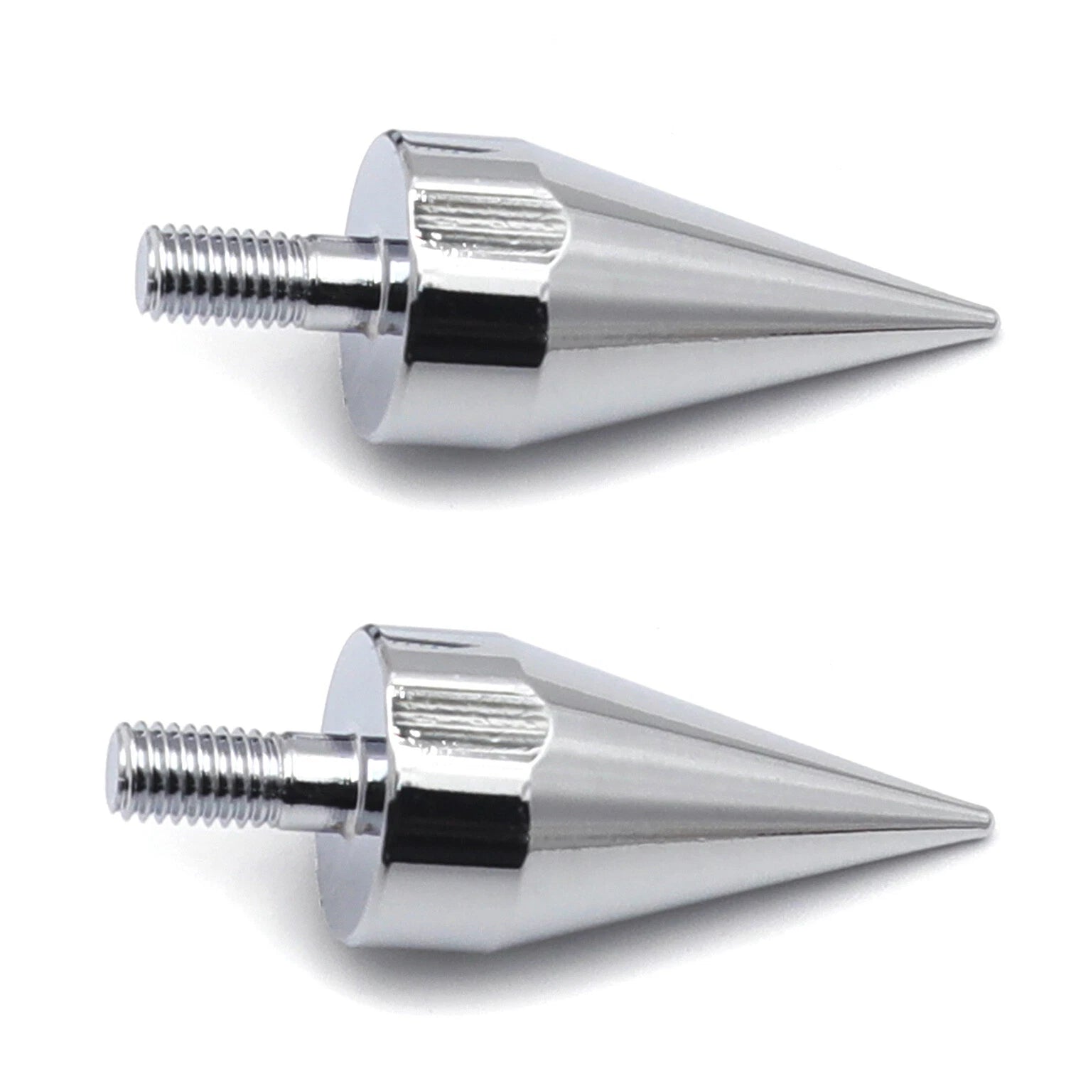 2PC Chrome Spike Bolts for Universal Motorcycle Windscreen Fairings