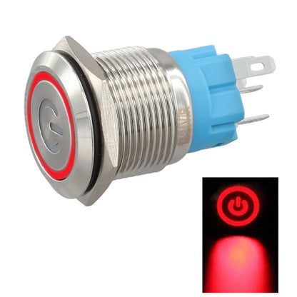 19mm Push Button Switch with Power LED for Heavy Duty Use