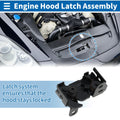Hood Latch Assembly OEM Replacement for Mercedes-Benz C250 (2012–2015)