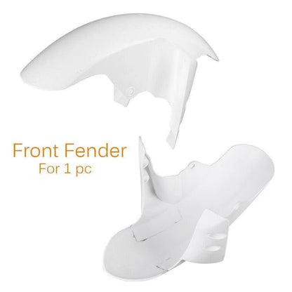 Mud Guards for Yamaha YZF R1 (2002–2003) White ABS