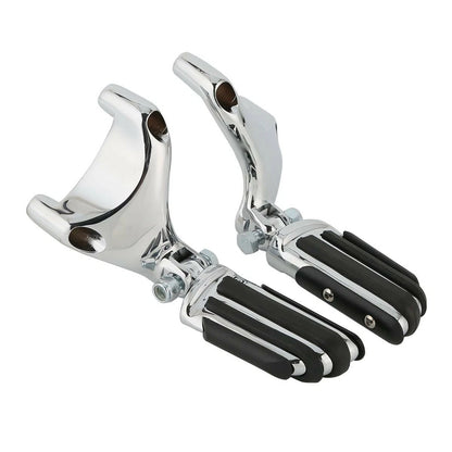 Chrome Passenger Footpeg Pegs for Harley Sportster 883 1200 (2004–2013)