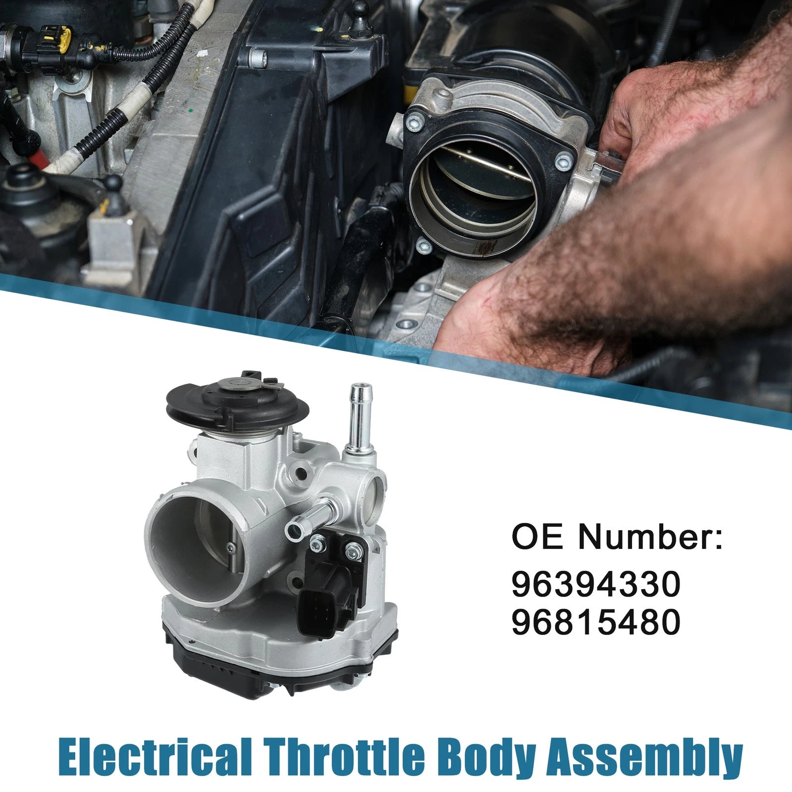 Electronic Throttle Body Assembly Replacement for Chevrolet Lacetti (2003–2012)