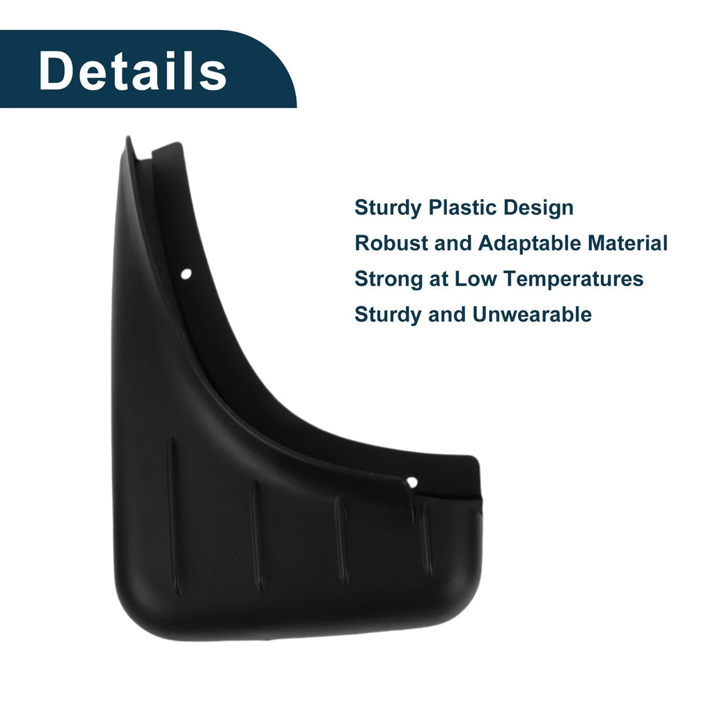 Set of 4 Mud Flaps Splash Guards for Porsche Macan (2014–2023)