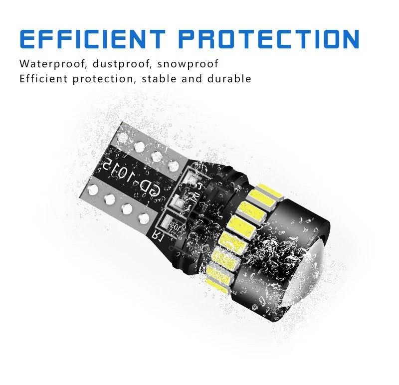 T10 LED Car Side Marker Light 18SMD 3014 Beads 12V 24V for Vehicle Safety