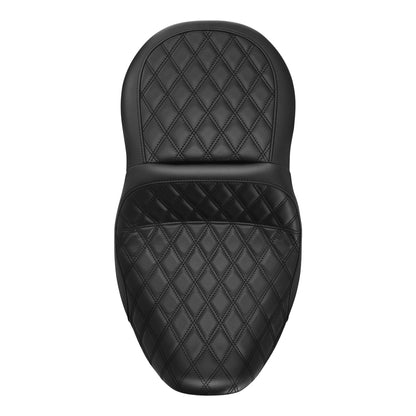 Black Driver Passenger Seat for Harley CVO Road Street Glide (2023–2025)