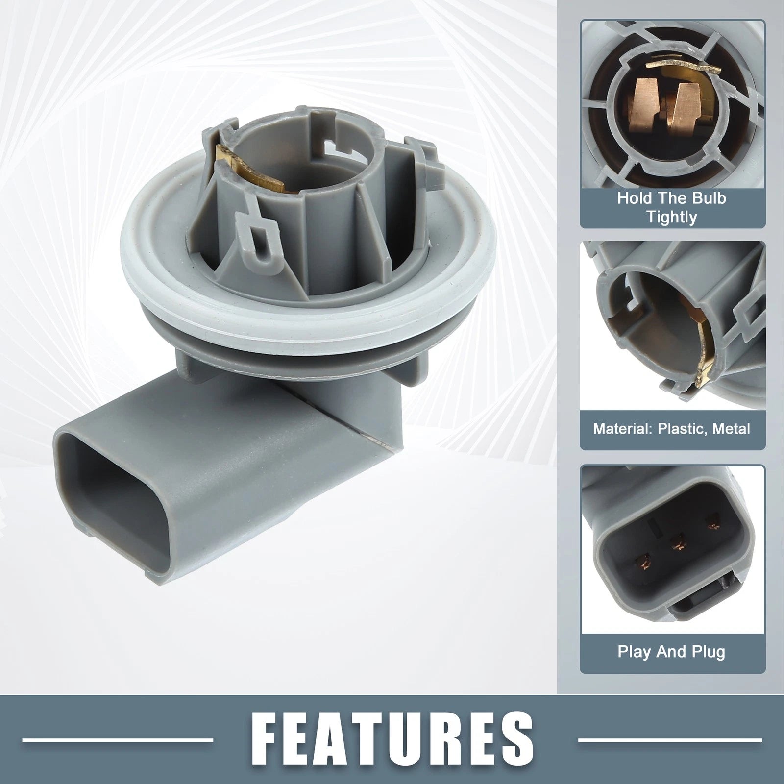 Tail Light Bulb Socket Brake Stop for Ford Focus MK2 (2006–2011)