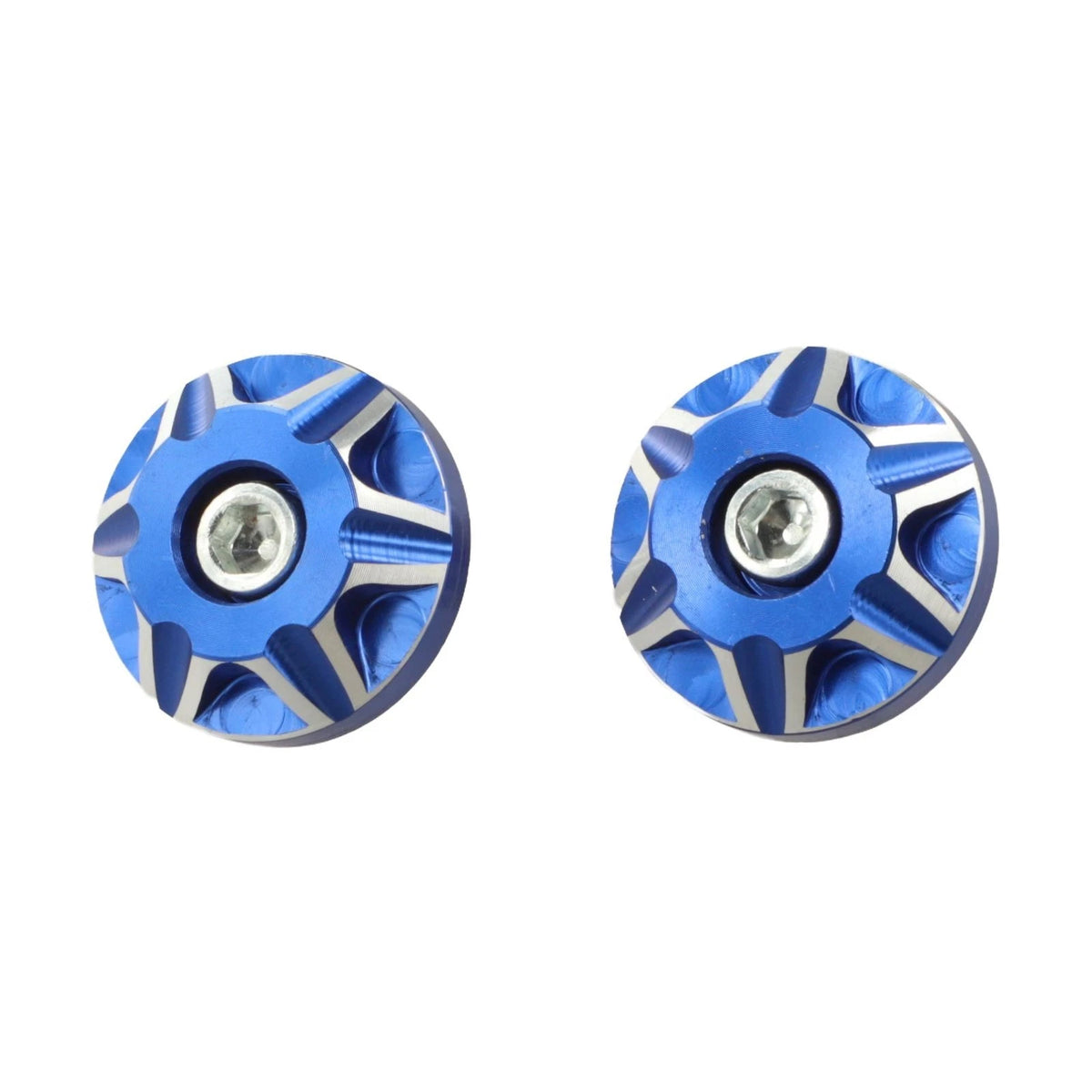 2X 6MM Aluminum License Plate Screw Bolts for Plate Mounting