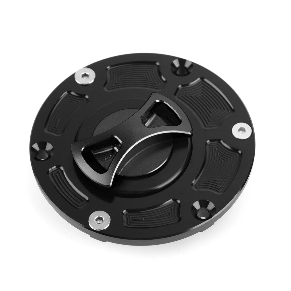 CNC Keyless Fuel Gas Cap for Kawasaki Ninja EX 250 300 ER 250 300 (2008–2017)