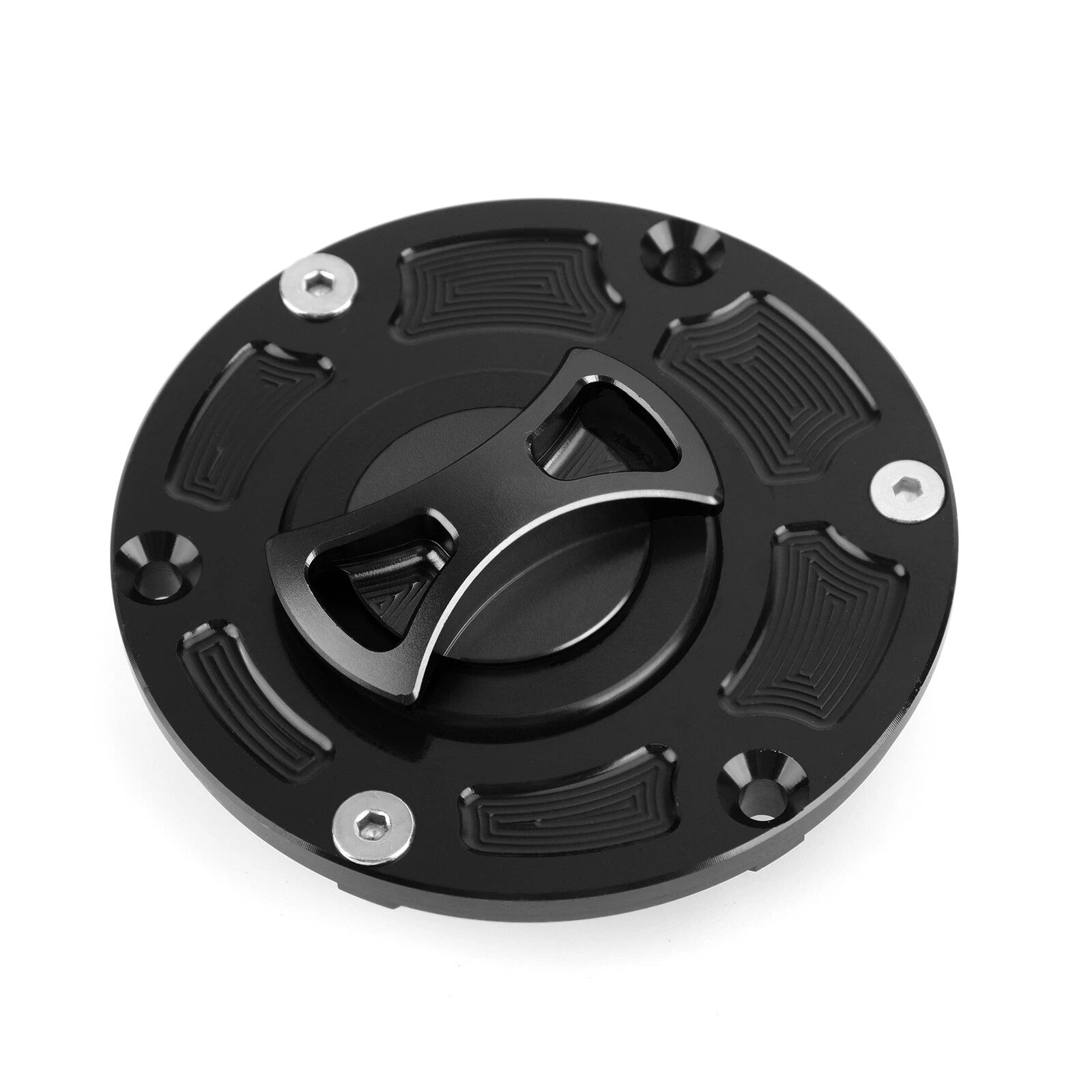 CNC Keyless Fuel Gas Cap for Kawasaki Ninja EX 250 300 ER 250 300 (2008–2017)