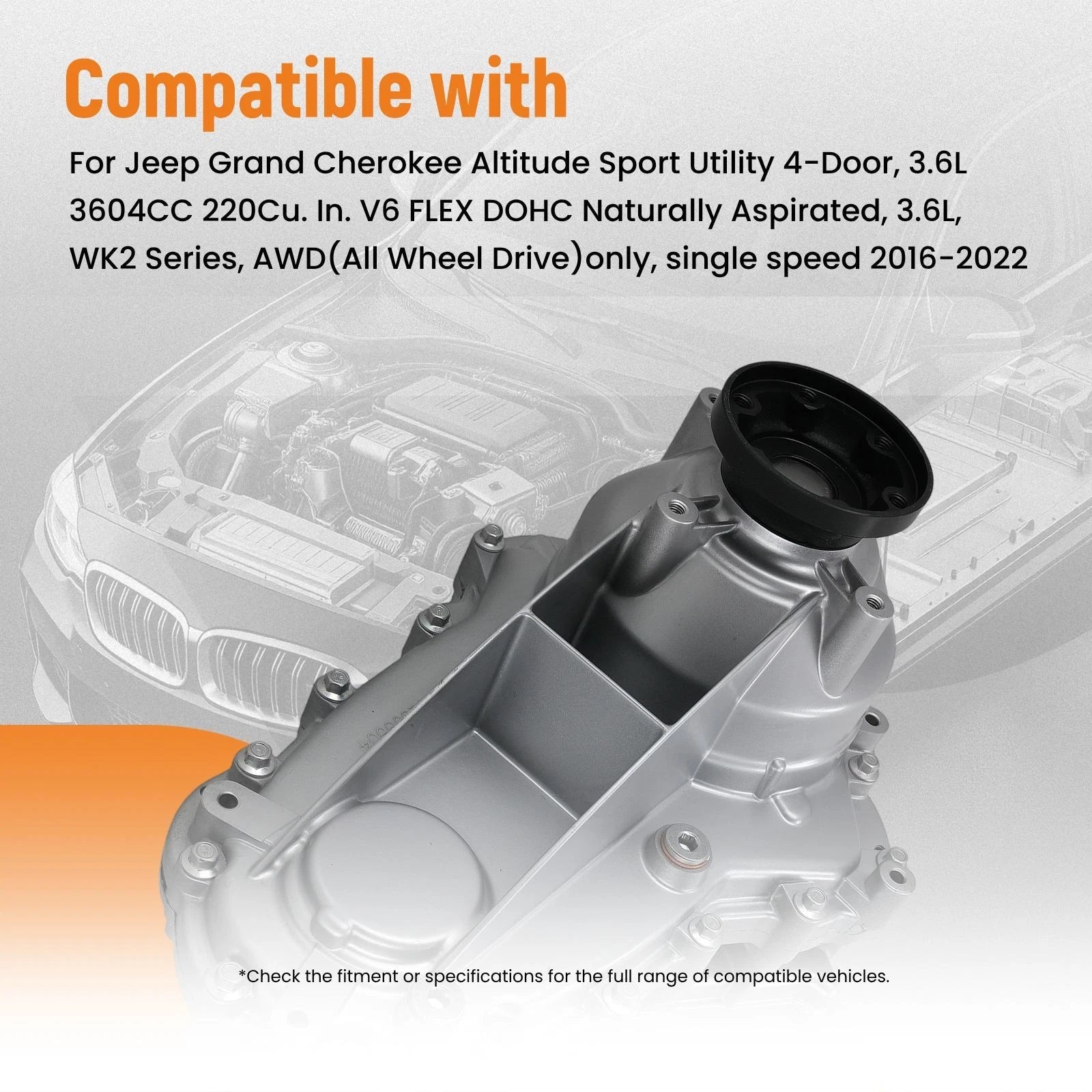 Transfer Case Assembly for Jeep Grand Cherokee (2014–2022)
