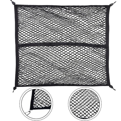 Cargo Net with 6 Hooks for Car (120cm x 120cm)