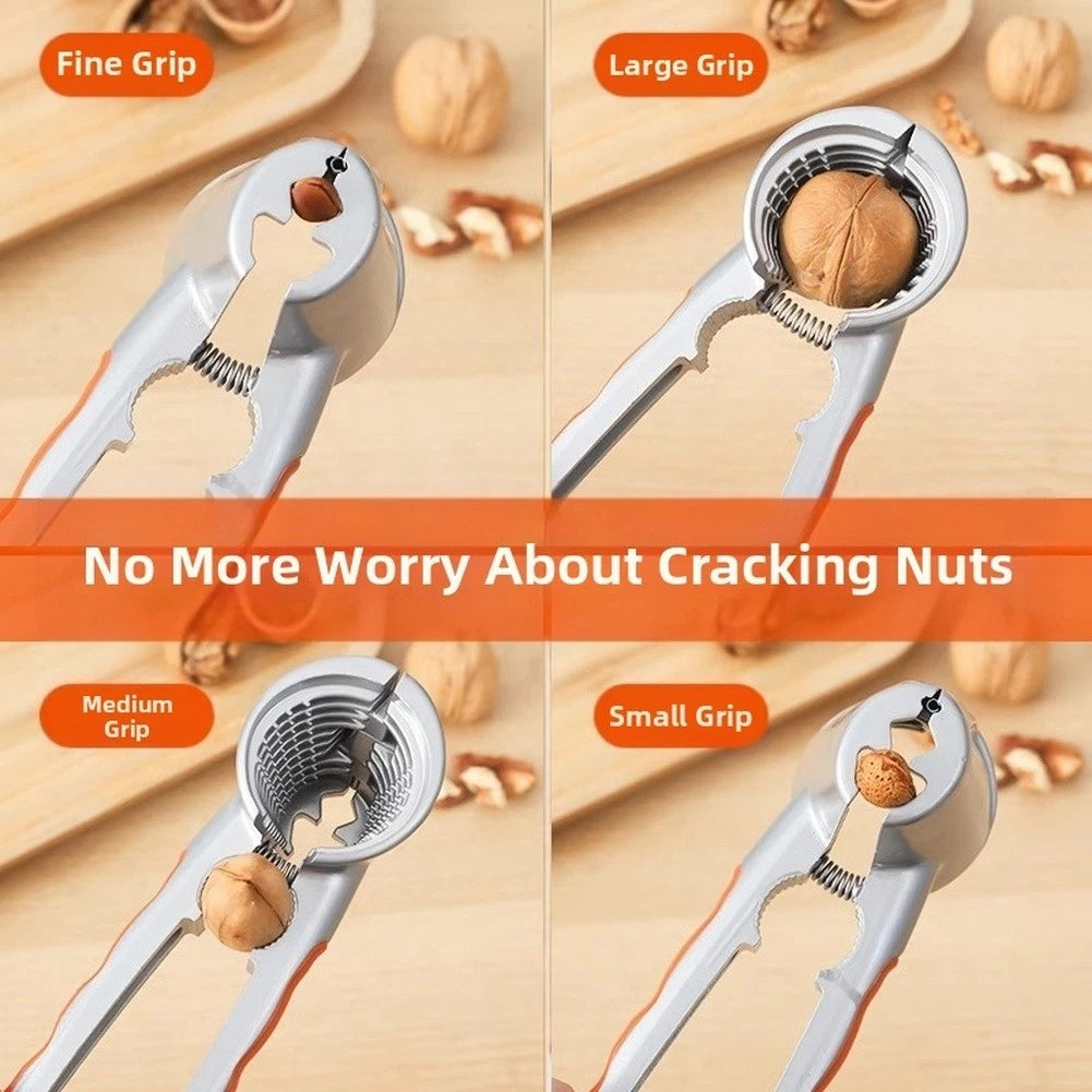 Aluminum Alloy Nutcracker for Walnuts (No Specific Years)