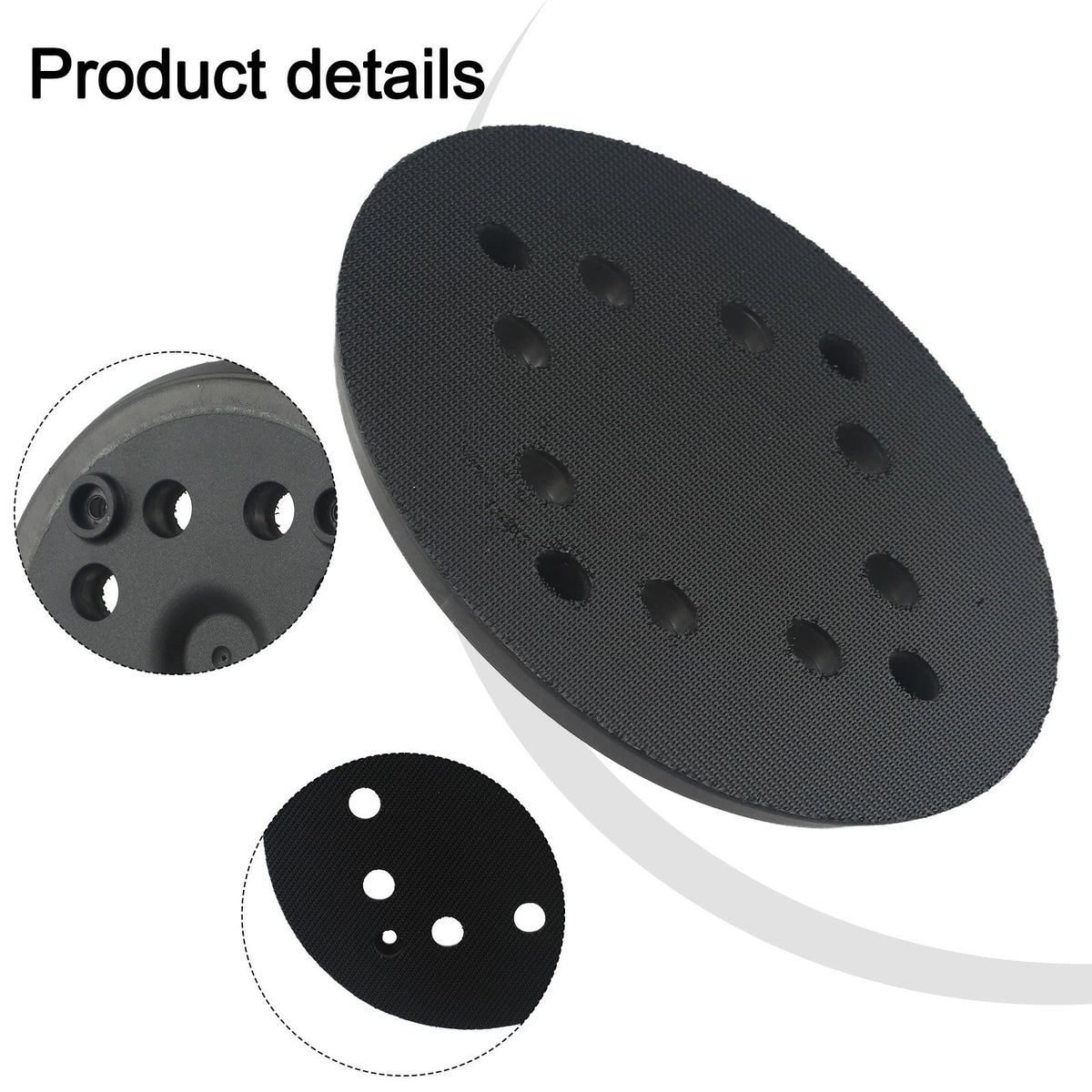 125mm Sanding Pad for Bosch PEX 270 A, PEX 270 AE
