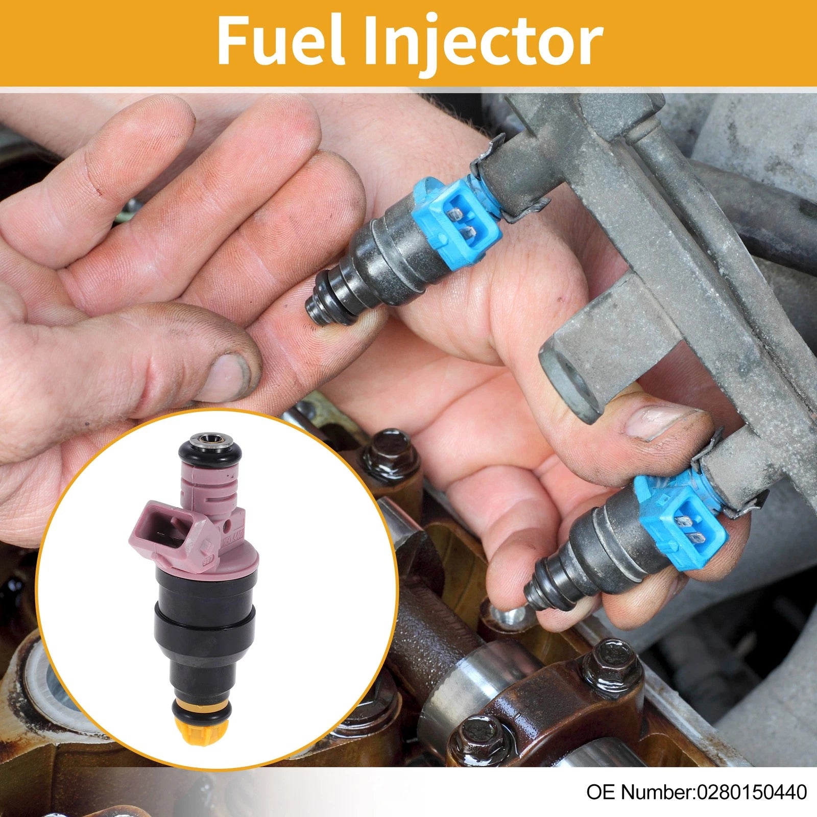 Fuel Injector Replacement for BMW 328i 2.8L (1998–1999)