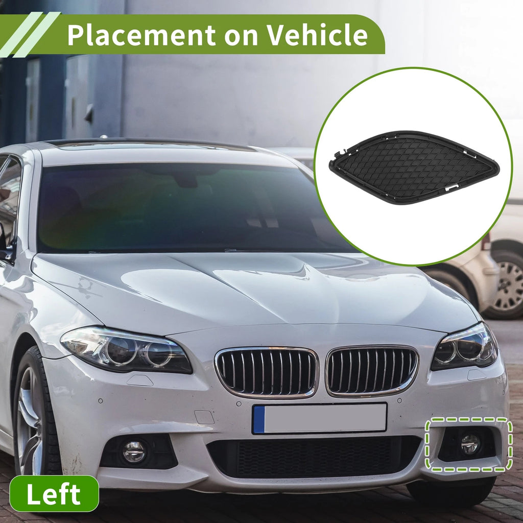 Front Left Fog Light Grille Replacement for Mercedes-Benz CLA250 (2014–2018)