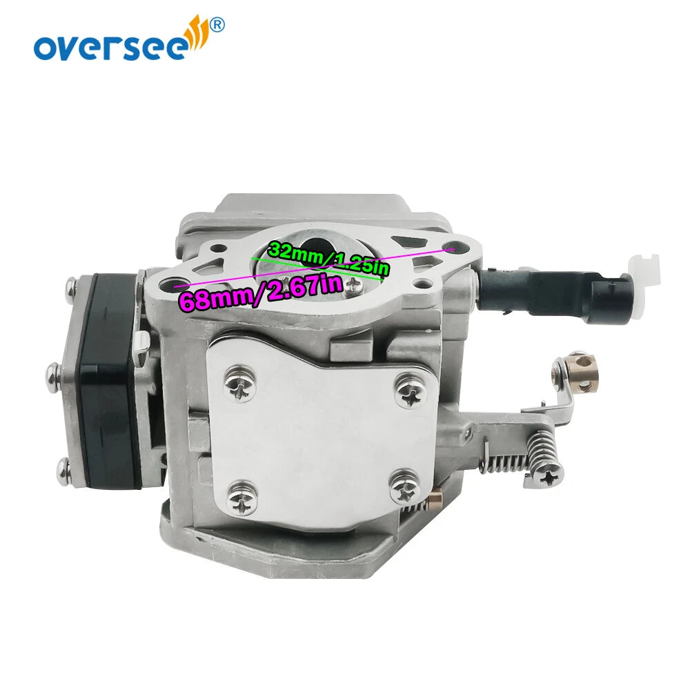 Outboard Carburetor for Yamaha 9.9HP 15HP (2T) (63V-14301, 63V-14301-10-00)