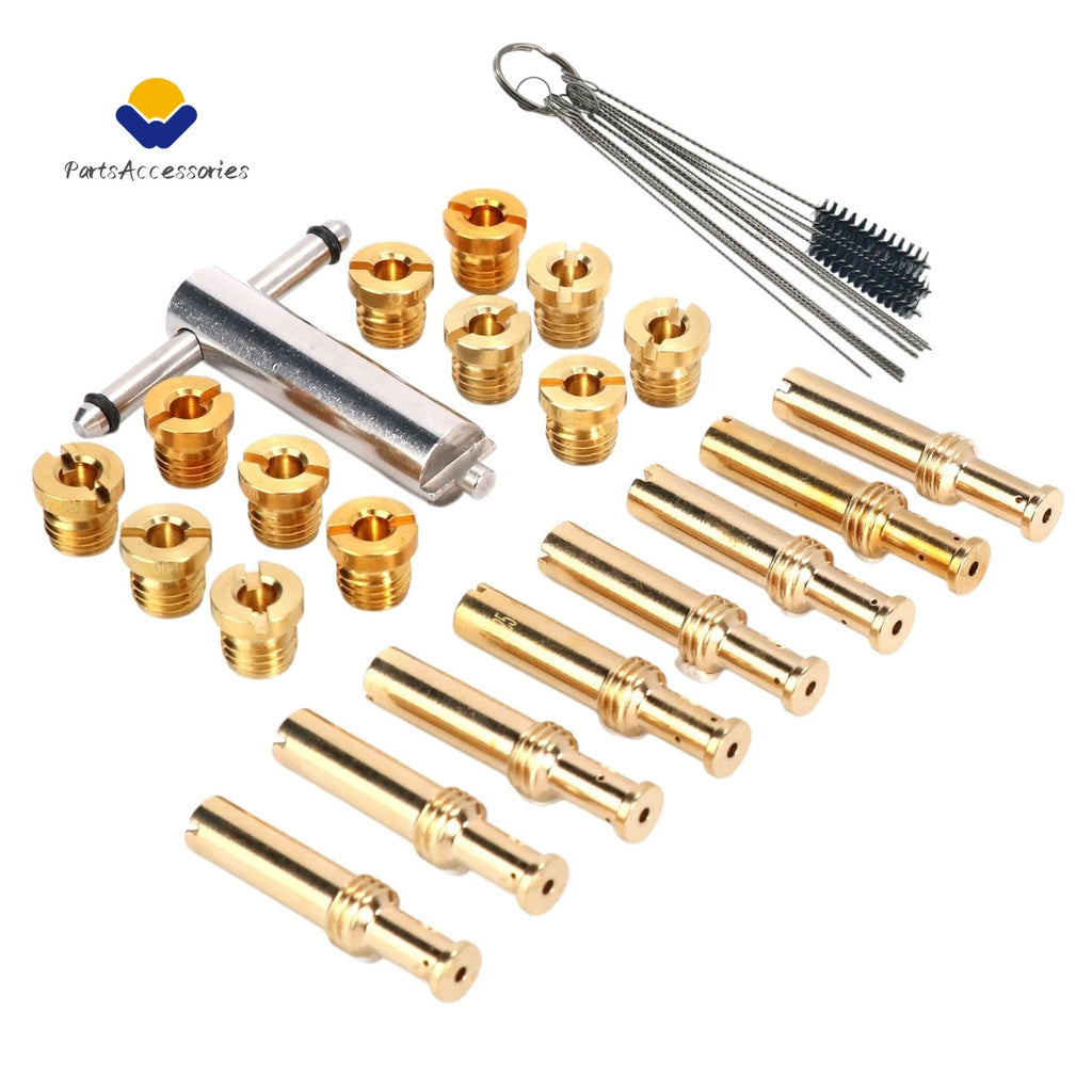 Main Jet Assortment Kit & Tool for S&S Cycle Super E/G Carburetors