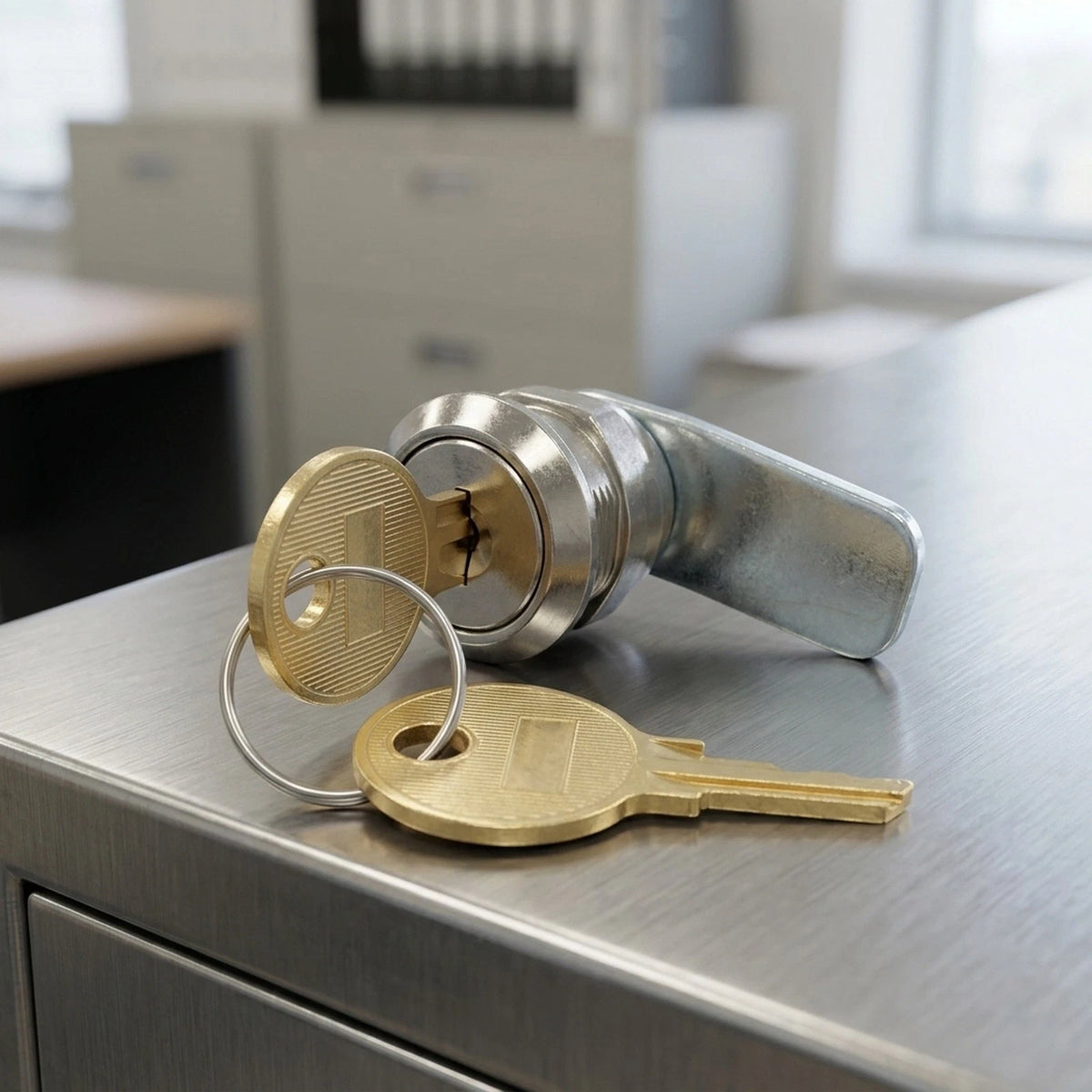 Mailbox Lock for Filing Cabinet Drawer Security