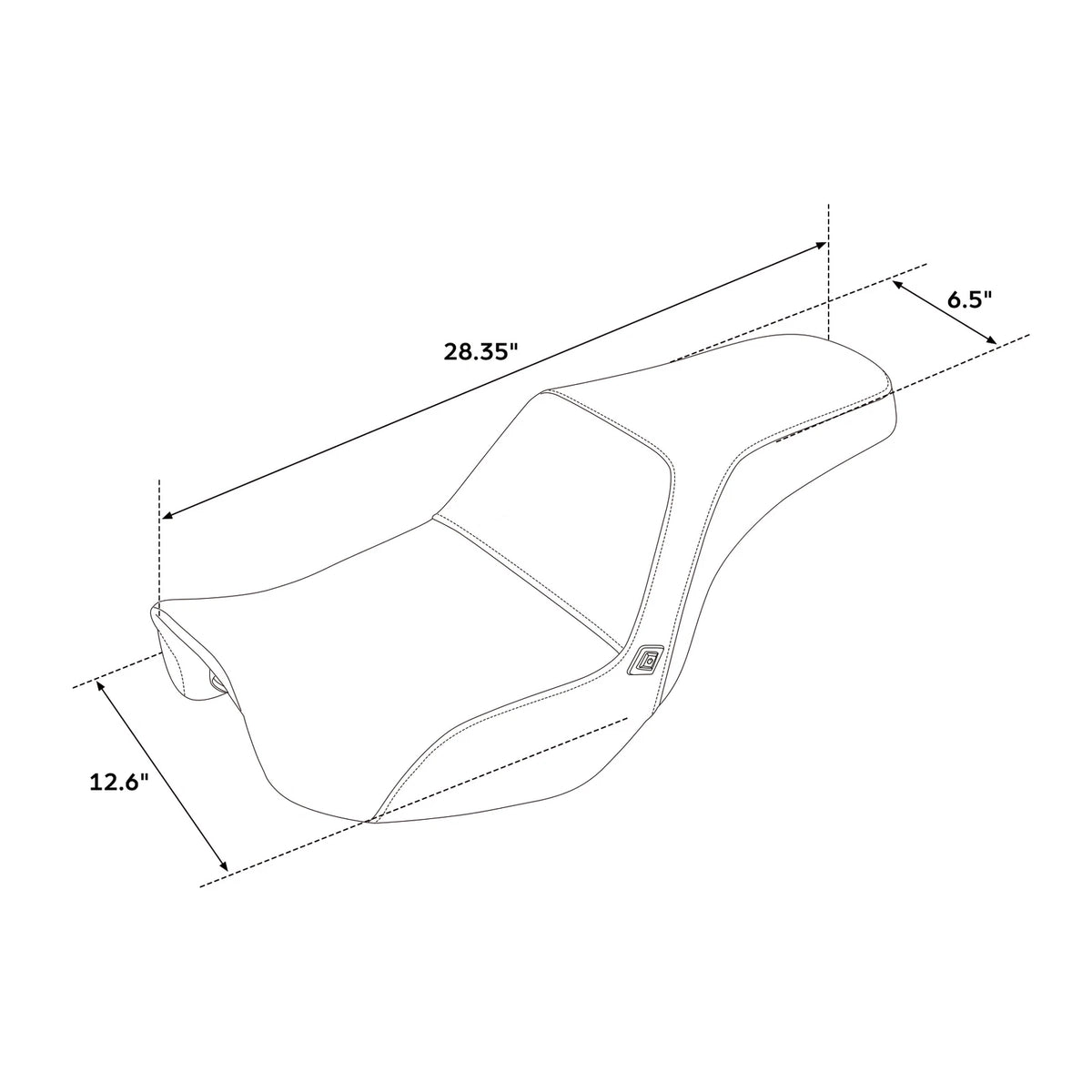 Heated Seats for Harley Dyna Low Rider Fat Bob Street Bob (2006–2017)