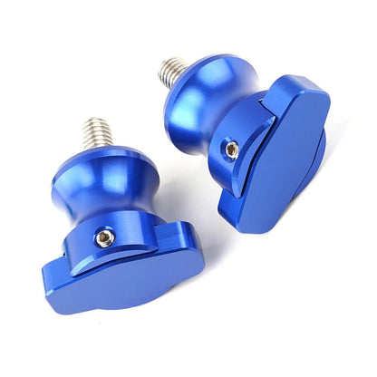 Swingarm Sliders Spools M8 for Honda CBR600RR (2003–2017) - Blue