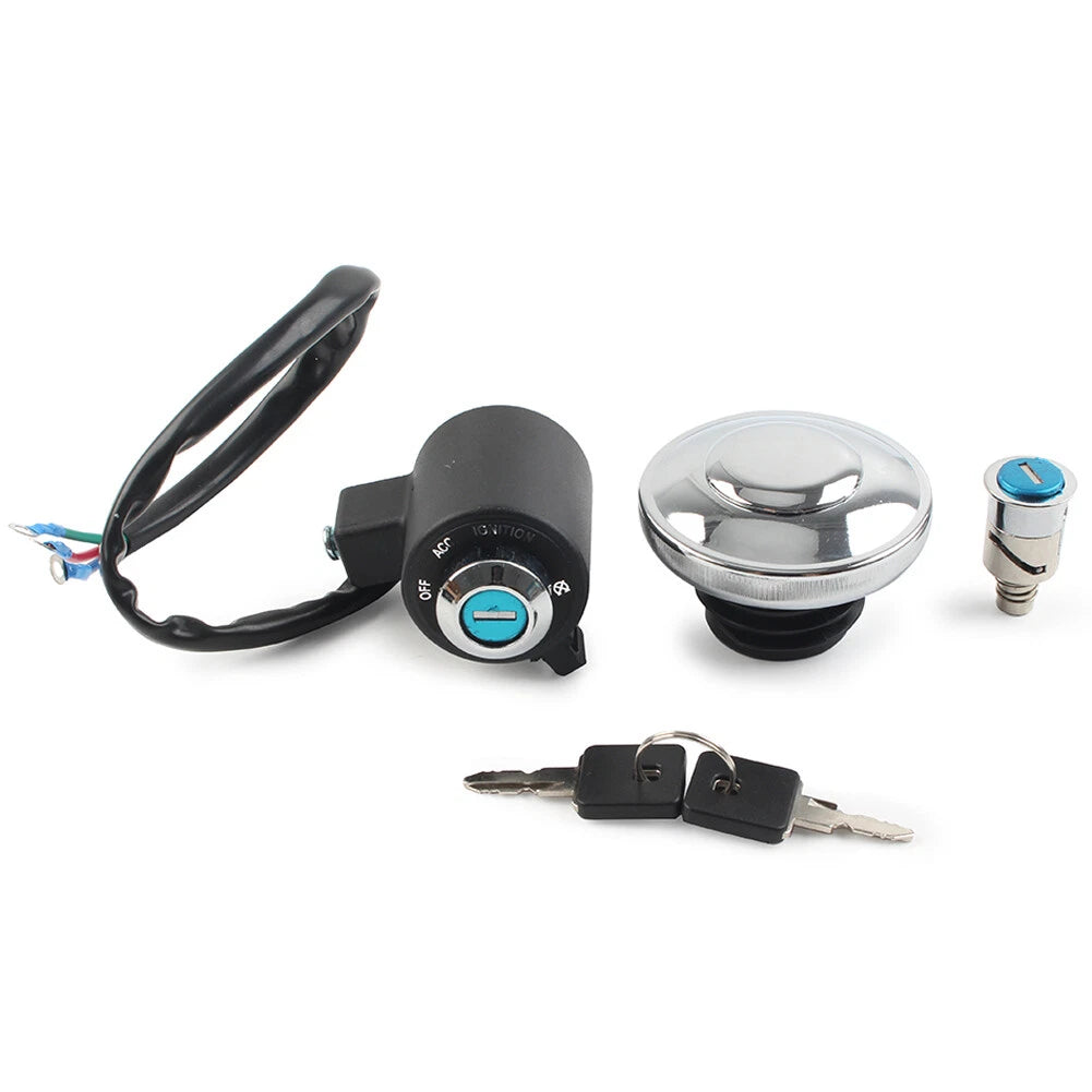 Ignition Switch Lock Gas Cap Cylinder for Harley Sportster 883 (1995–2003)