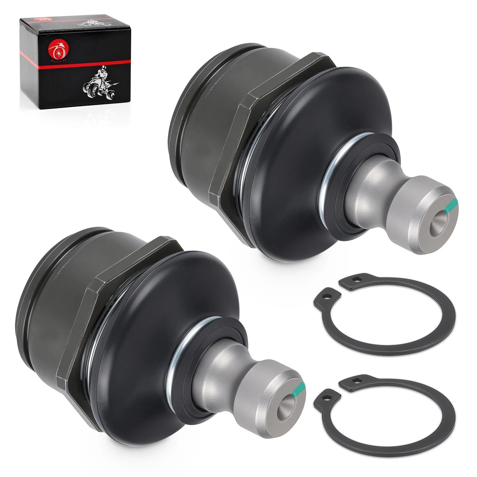 Set of 2 Lower Ball Joints for Kawasaki Prairie 300 400 KVF (2001–2002)