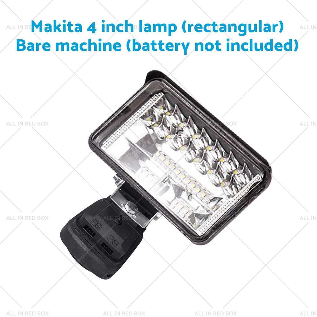 LED Work Light Torch for Makita 18V Battery (Compatible with 2USB)