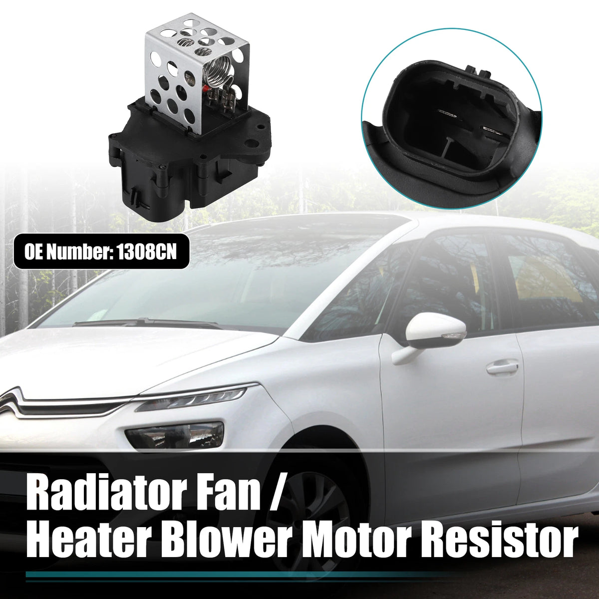 Cooling Fan Resistor No. 1308CN for Peugeot Partner (1996–2015)