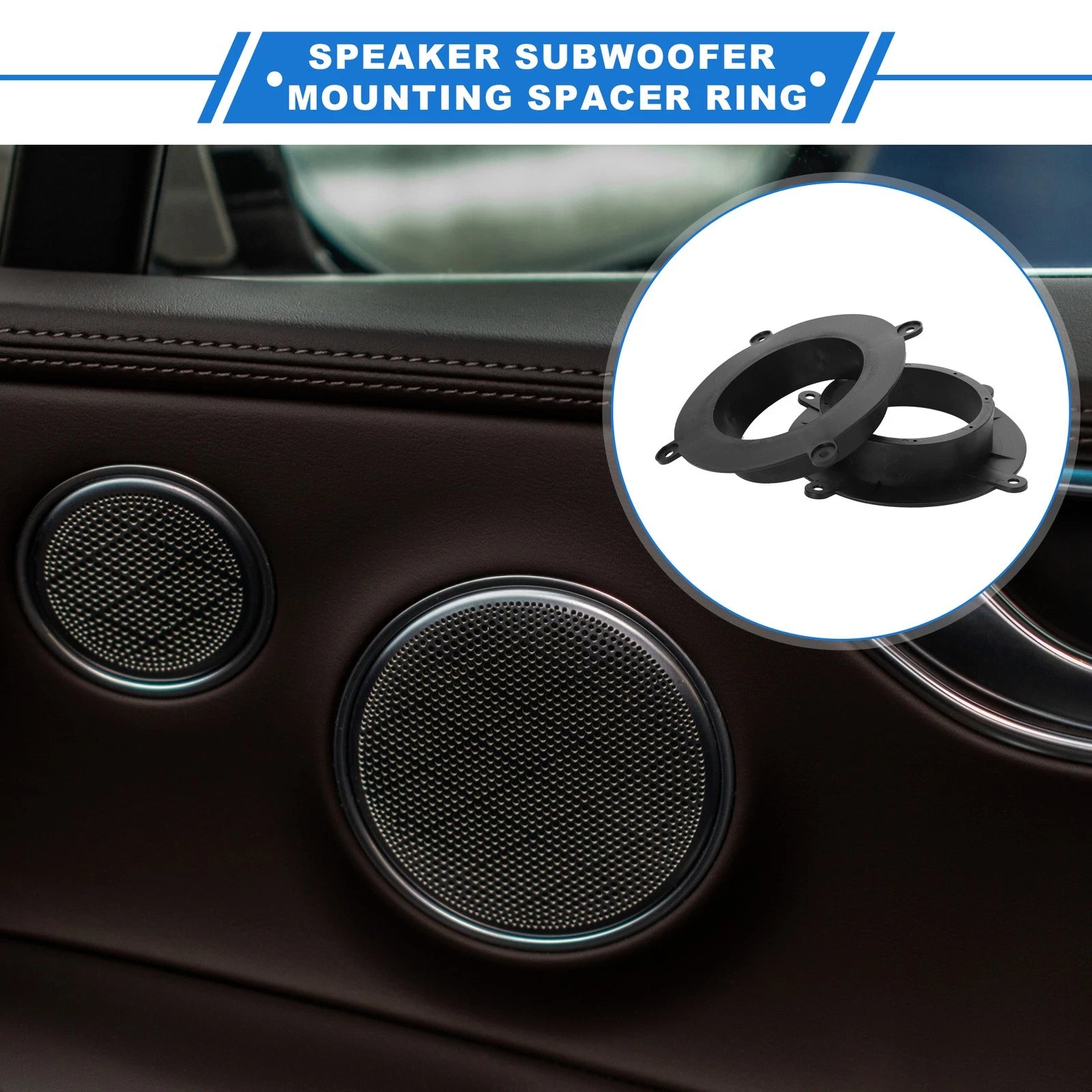 Speaker Spacer Ring Tweeter Speaker Spacer for Mazda CX-9 (2007–2015) 2 Set