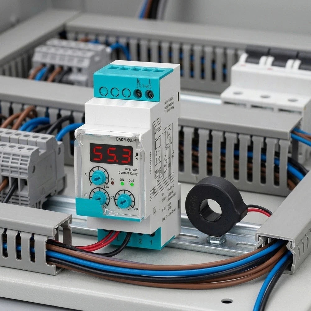 Overcurrent Protection Relay for Water Pump (AC220V Coil Voltage)