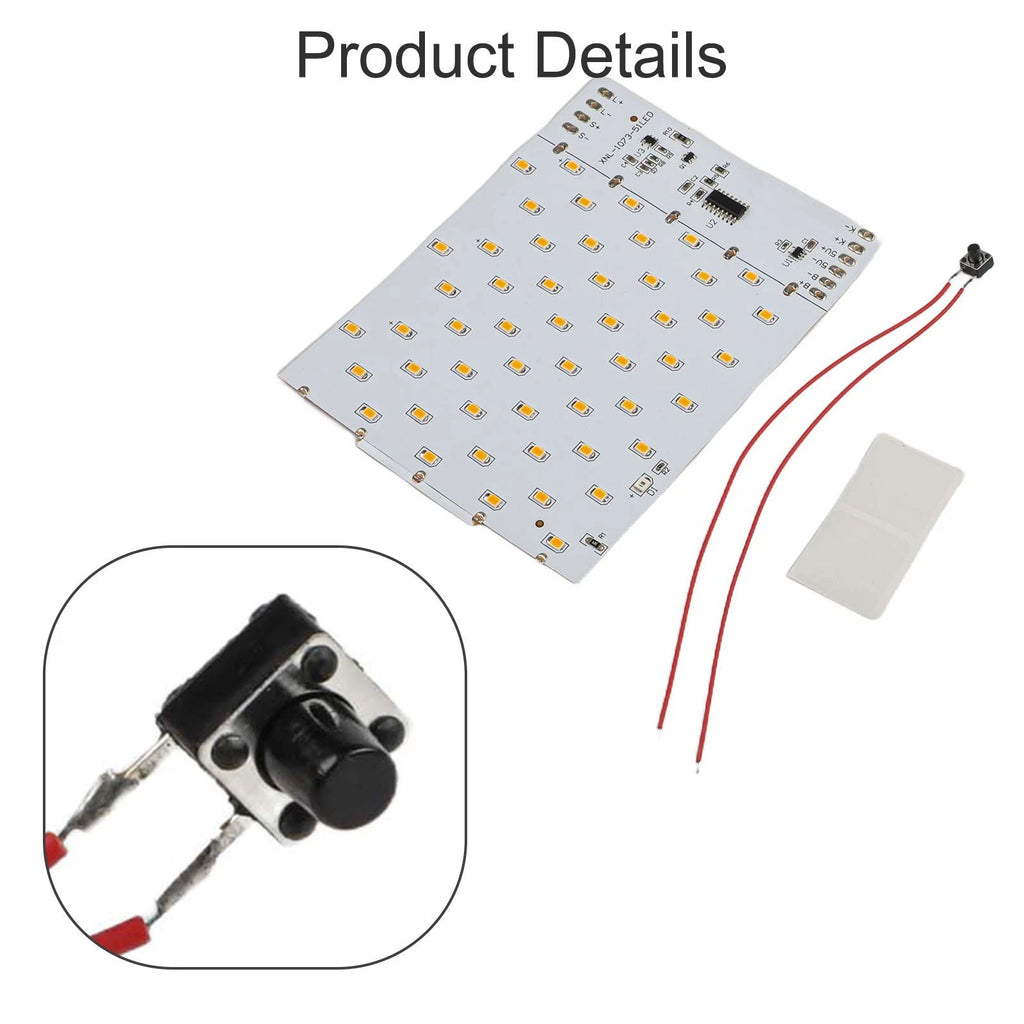 Solar Circuit Board for Simulated Candle Experience (LED)