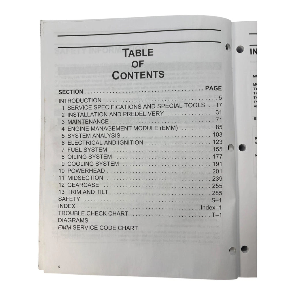 Evinrude Johnson 5006572 Service Manual for E-TEC 75/90 HP (2006)
